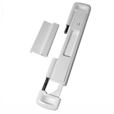 Cal CAL:Sliding Door Lock - White CAL-DBL-WH